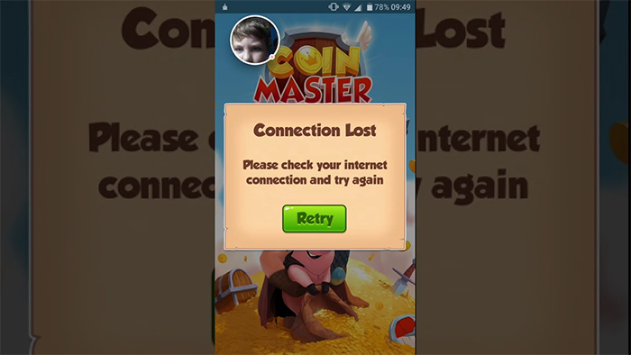 Hướng dẫn sửa lỗi không vào được game Coin Master
