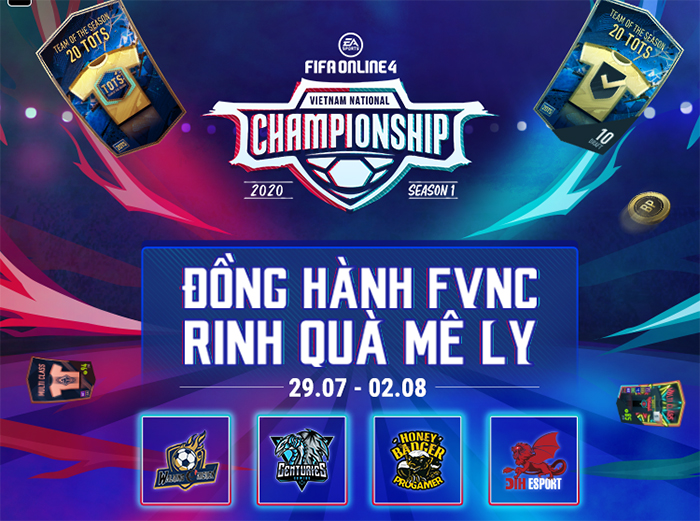 FVNC FO4 2020: Rình quà từ Garena VN
