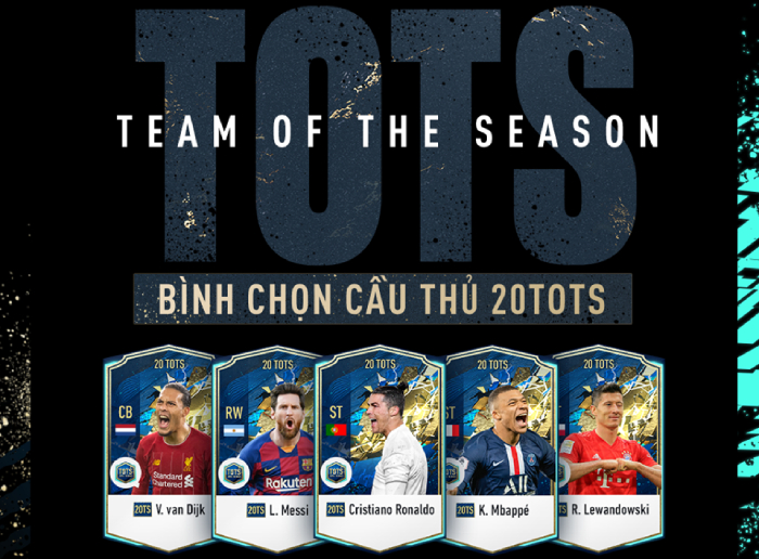 Thẻ TOTS chuẩn bị đổ bộ vào FIFA Online 4