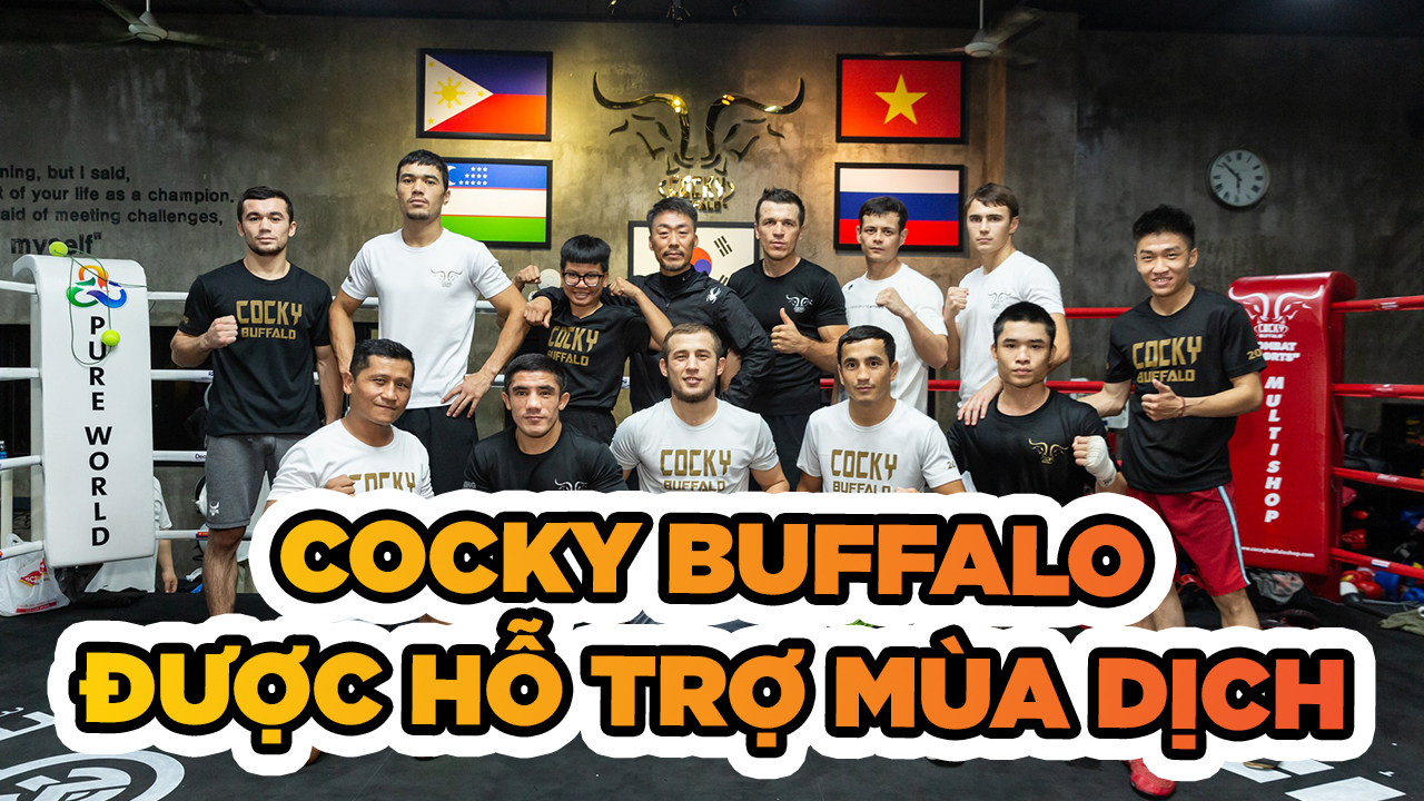 Phòng tập "vô địch" Cocky Buffalo được hỗ trợ mùa dịch
