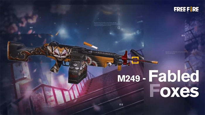 Súng máy trong Free Fire là súng gì?
