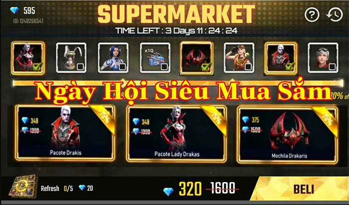 Ngày hội mua sắm Free Fire tháng 6/2020 có gì đáng chú ý?