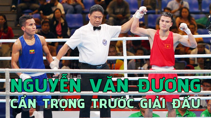 Nguyễn Văn Đương cẩn trọng tại Cúp CLB Boxing toàn quốc
