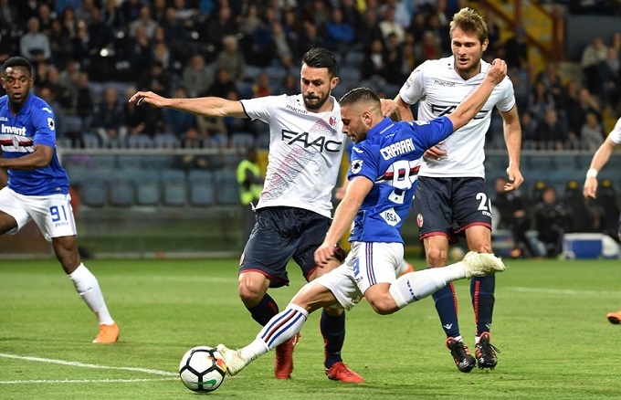 Nhận định Sampdoria vs Bologna, 00h30 ngày 29/06, VĐQG Italia
