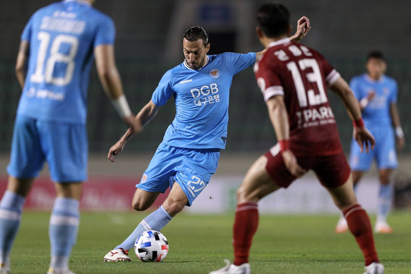 Nhận định Daegu FC vs Suwon Bluewings, 18h00 ngày 21/06, VĐQG Hàn Quốc