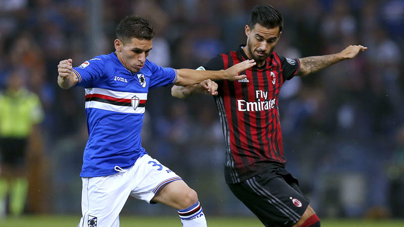 Nhận định Sampdoria vs AC Milan, 00h30 ngày 30/07, VĐQG Italia