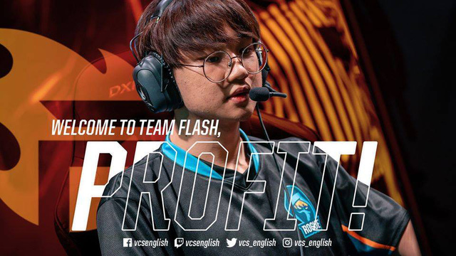 Profit gia nhập đội hình Team Flash - Tin chính thức!