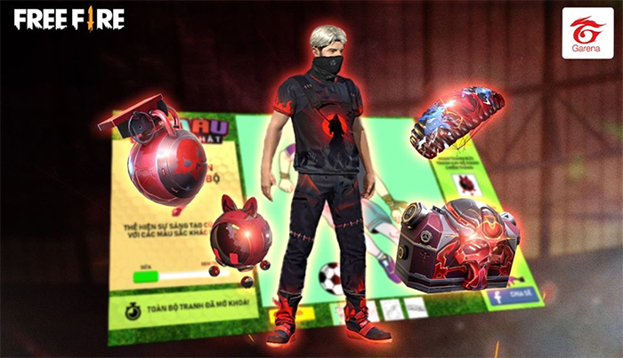 Sự kiện tô màu FF tháng 7: Quà tặng Free Fire