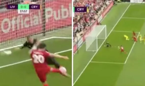 Jota bỏ lỡ cơ hội khó tin cho Liverpool từ cự ly 4 mét Jota bỏ lỡ cơ hội khó tin cho Liverpool từ cự ly 4 mét