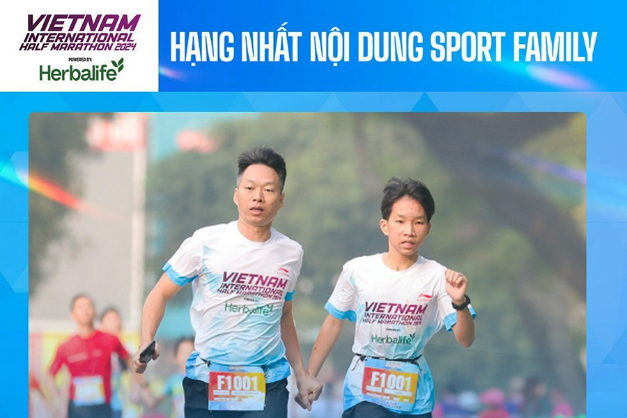Kết quả các hạng mục phụ Giải Bán Marathon Quốc tế Việt Nam 2024 tài trợ bởi Herbalife