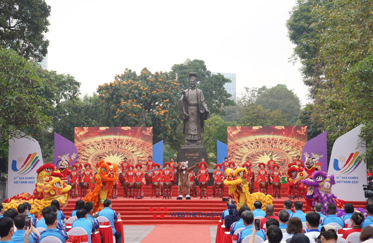 Hà Nội tưng bừng Lễ phát động đếm ngược 31 ngày hướng tới SEA Games 31