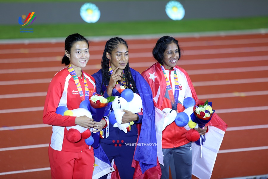Ai sẽ là "Nữ hoàng tốc độ SEA Games 31" sau khi Lê Tú Chinh, Kristina Knott rút lui?