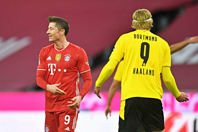 Haaland lập cú đúp chớp nhoáng vẫn thua hat-trick của Lewandowski Haaland lập cú đúp chớp nhoáng vẫn thua hat-trick của Lewandowski