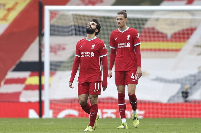 Liverpool lập kỷ lục đáng xấu hổ trên sân nhà