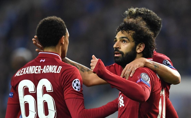 Liverpool với thành tích bất bại sân khách ở Champions League