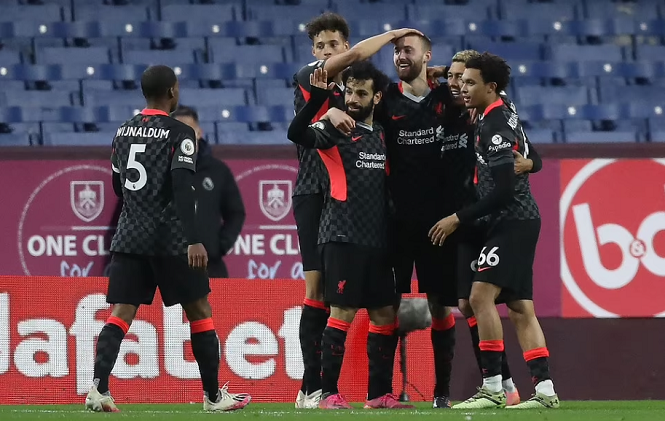 Cục diện top 4 Ngoại hạng Anh sau trận Liverpool thắng Burnley