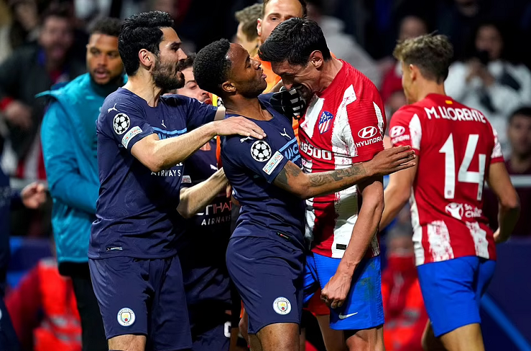 Trận Atletico vs Man City “tóe lửa” với 7 thẻ phạt trong 4 phút cuối Trận Atletico vs Man City “tóe lửa” với 7 thẻ phạt trong 4 phút cuối