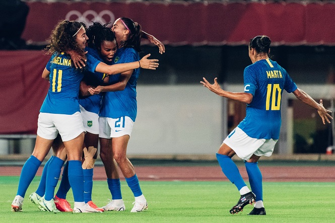 Marta của nữ Brazil áp sát kỷ lục ghi bàn mọi thời đại ở Olympic