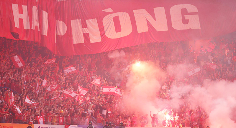Cấm đường khu vực sân Hàng Đẫy trận Hà Nội FC vs Hải Phòng