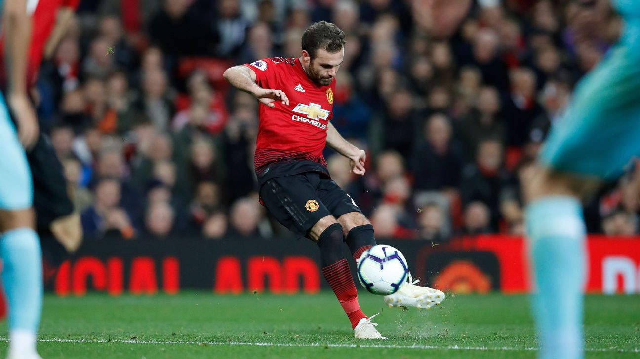 Juan Mata sút phạt thành bàn nhiều nhất Ngoại hạng Anh 7 năm qua, liệu có bắt kịp kỷ lục của Beckham?