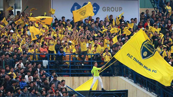 FLC Thanh Hóa, HAGL... lọt vào Top Hội CĐV tích cực ở V.League 2018