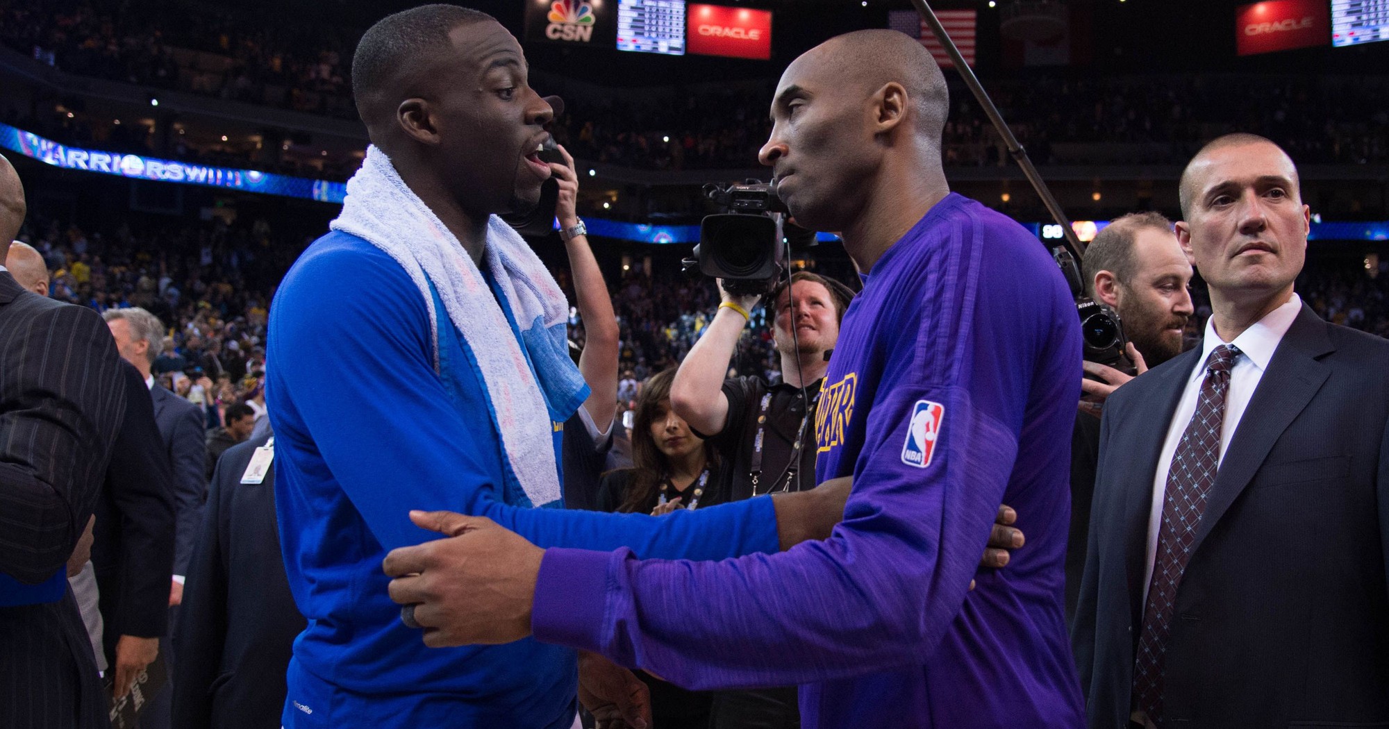 Draymond Green chia sẻ câu chuyện hài hước khi anh thử trash talk với Kobe Bryant và Tim Duncan - Ảnh 2.