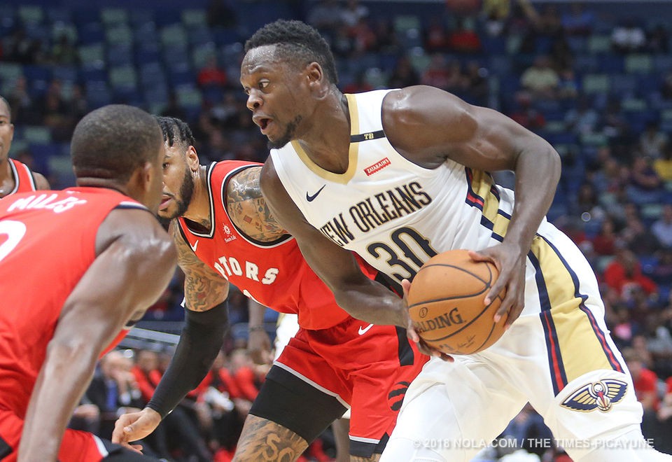 Tháp đôi Anthony Davis - Julius Randle vận hành hết công suất, nhưng Pelicans vẫn thảm bại tại preseason - Ảnh 2. Tháp đôi Anthony Davis - Julius Randle vận hành hết công suất, nhưng Pelicans vẫn thảm bại tại preseason - Ảnh 2.