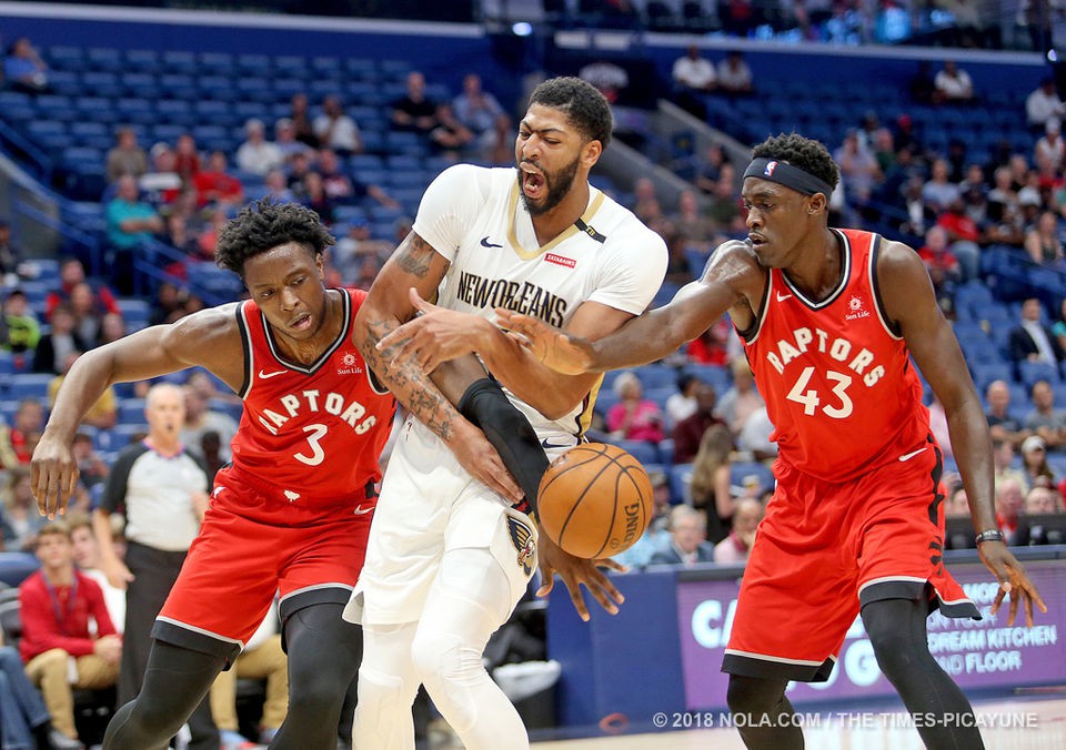 Tháp đôi Anthony Davis - Julius Randle vận hành hết công suất, nhưng Pelicans vẫn thảm bại tại preseason - Ảnh 1. Tháp đôi Anthony Davis - Julius Randle vận hành hết công suất, nhưng Pelicans vẫn thảm bại tại preseason - Ảnh 1.