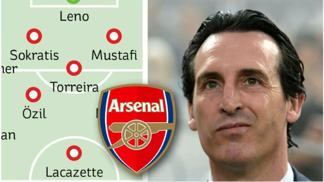 Sau 9 trận thắng liên tiếp HLV Emery xếp xong đội hình xuất sắc nhất của Arsenal?