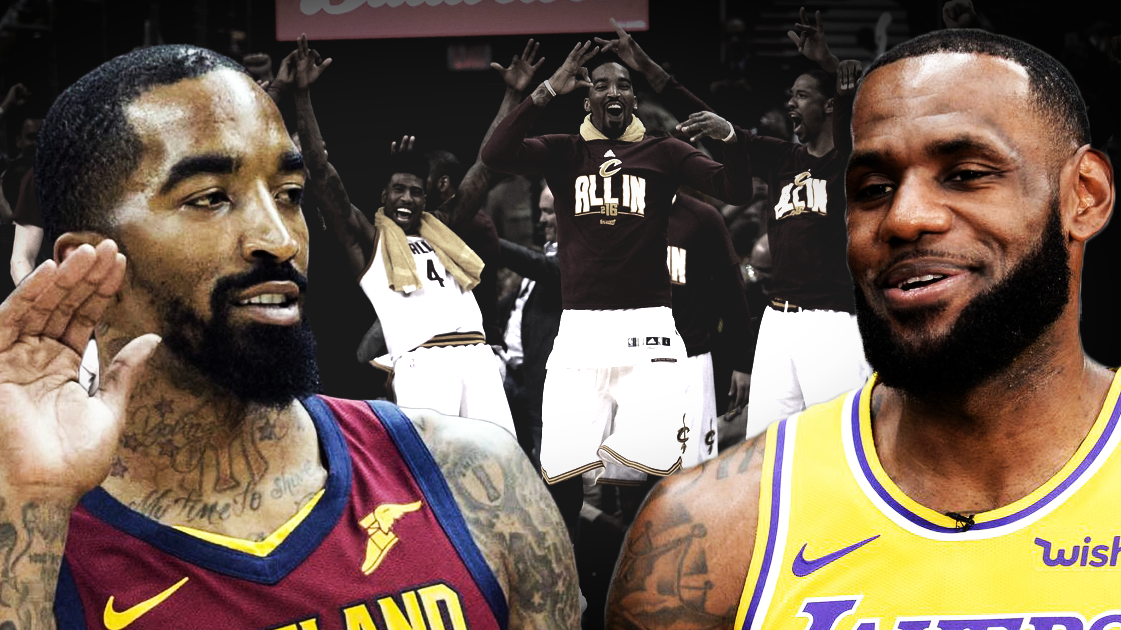 Trước khi đến LA Lakers, LeBron James đã để lại một món quà chia tay cho J.R. Smith và đồng đội