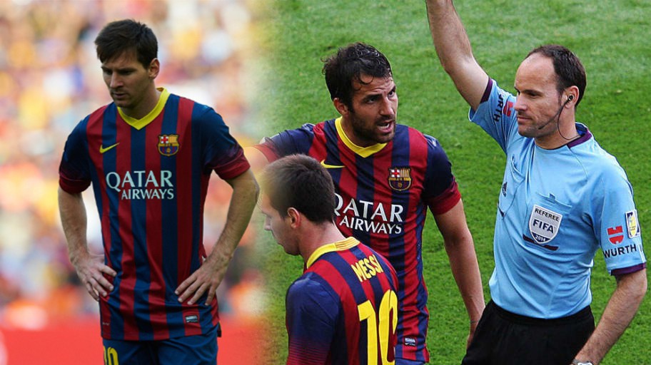 Trọng tài xin lỗi Messi sau khi "cướp" chức vô địch La Liga của Barcelona
