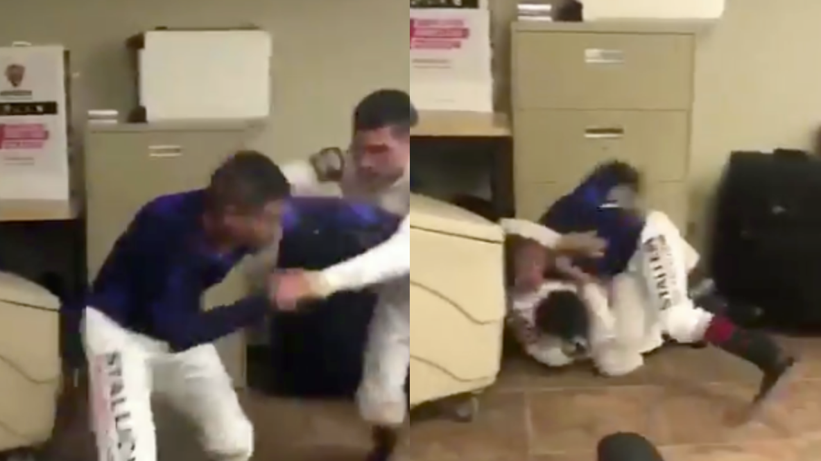 Sốc: Nài ngựa đánh nhau kém gì đại chiến Khabib - McGregor!