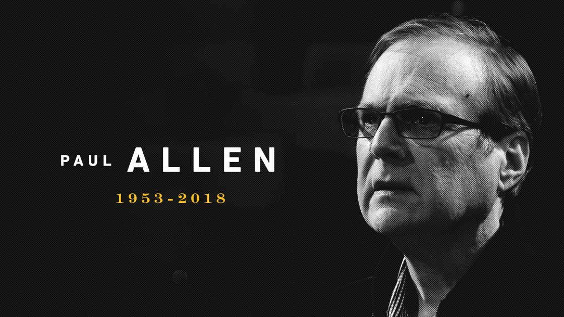 Vĩnh biệt Paul Allen, ông chủ Portland Trail Blazers và đồng sáng lập Microsoft