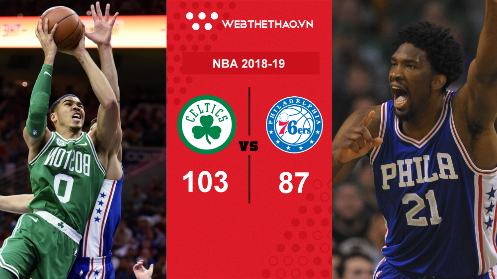 Kyrie Irving kẹt cứng nhưng Celtics vẫn quá đều để vượt qua Sixers