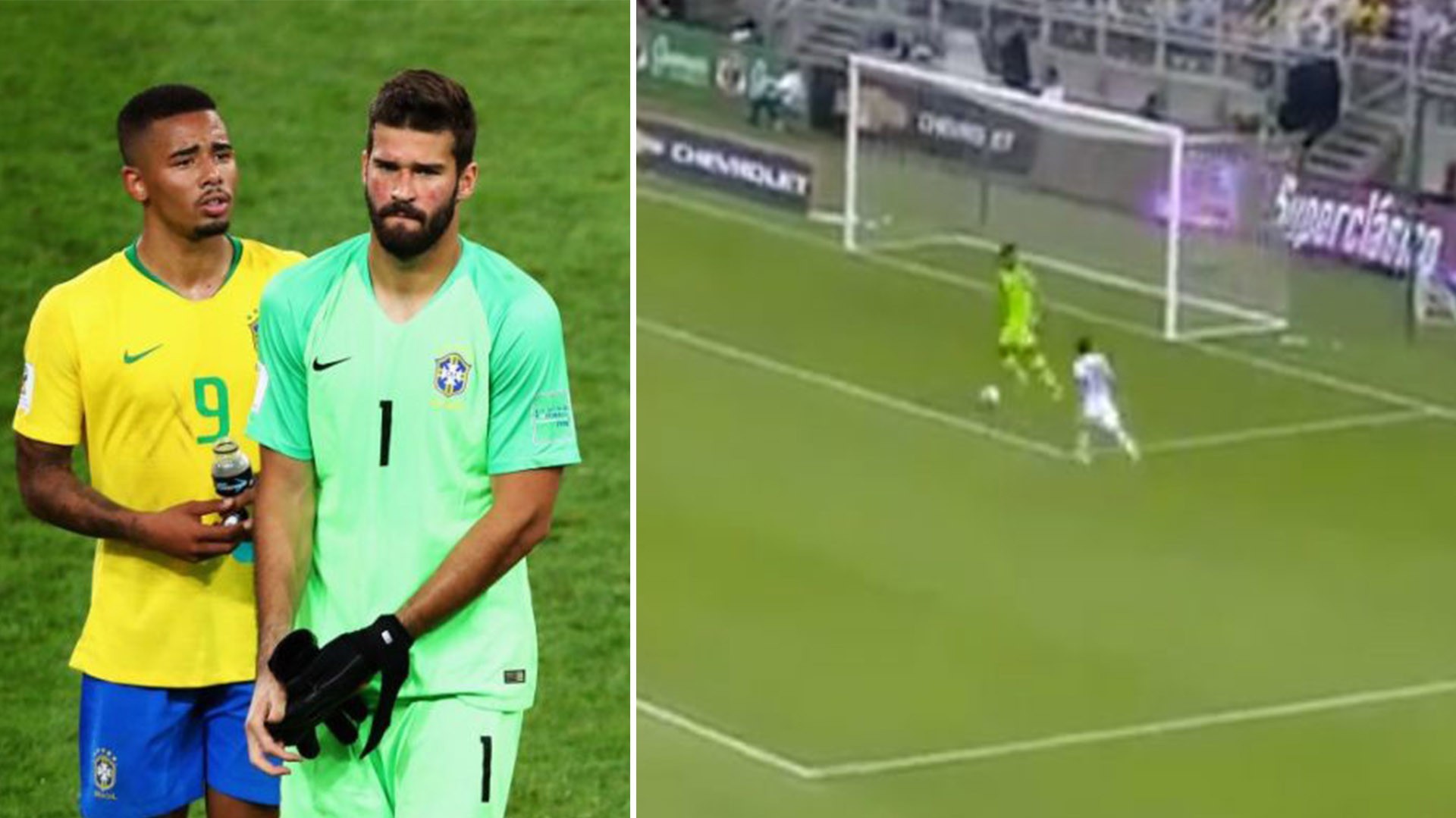 Chưa chịu rút kinh nghiệm, Alisson suýt báo hại ĐT Brazil với pha xử lý ngớ ngẩn