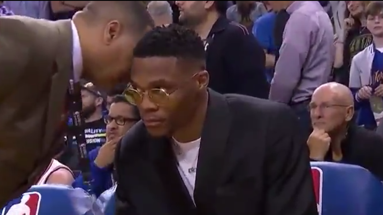 Russell Westbrook không ra sân trận đại chiến giữa OKC và Warriors
