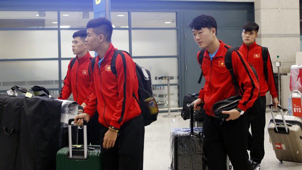 ĐT Việt Nam đã có mặt ở Hàn Quốc, chuẩn bị "hóa Ninja" hướng đến AFF Cup 2018