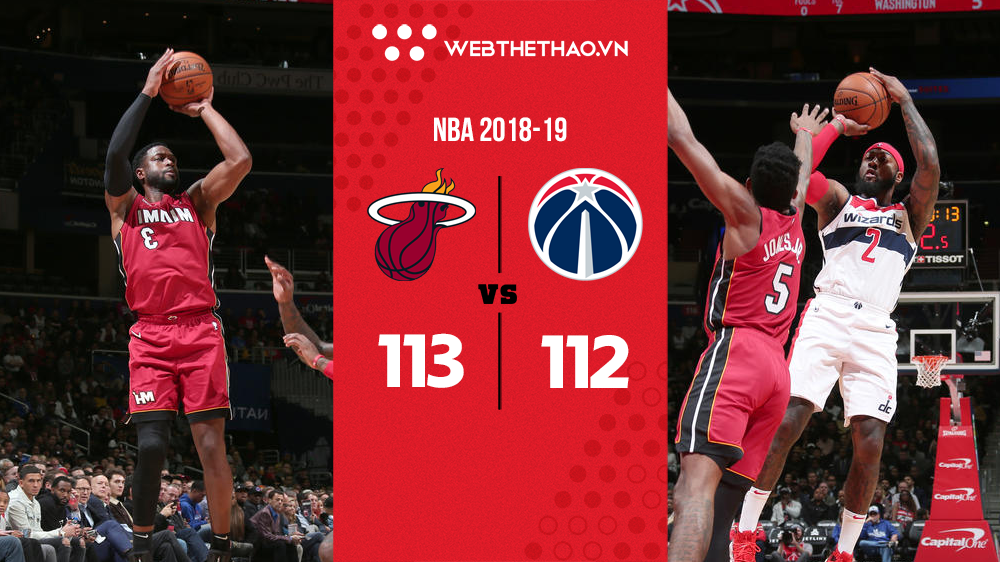 Kelly Olynyk sửa sai cho Dwyane Wade trong 0,02 giây cuối