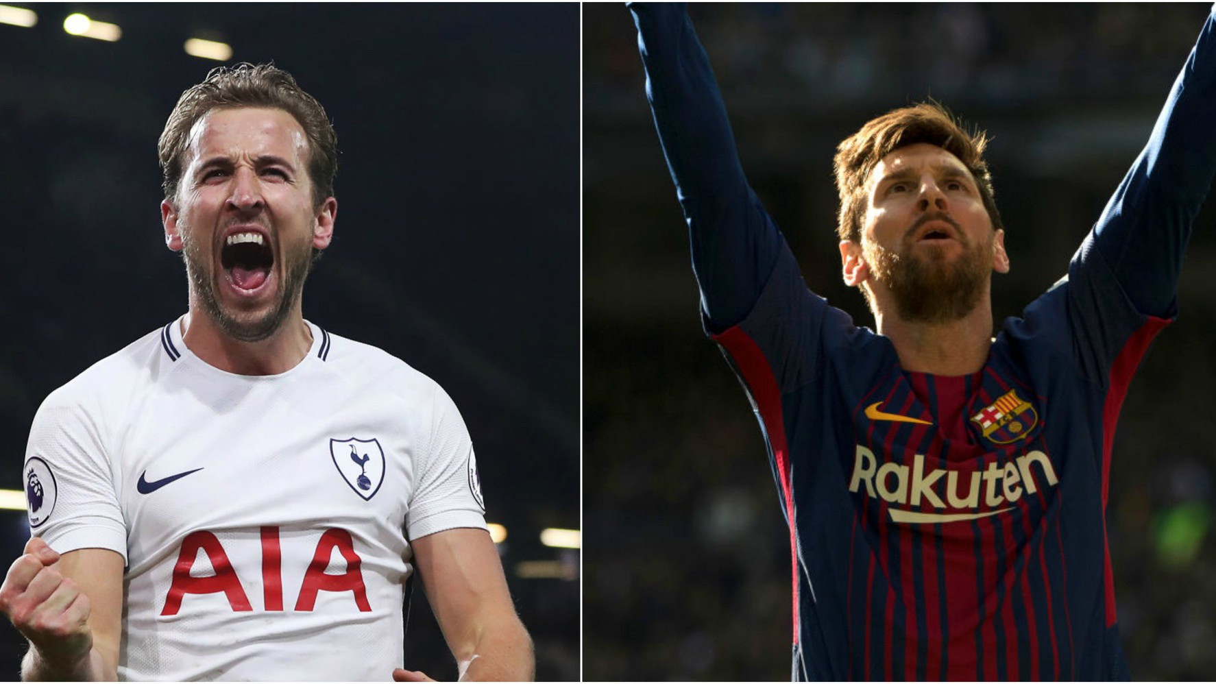 Thống kê gây sốc về Harry Kane và Messi trước đại chiến Tottenham – Barcelona