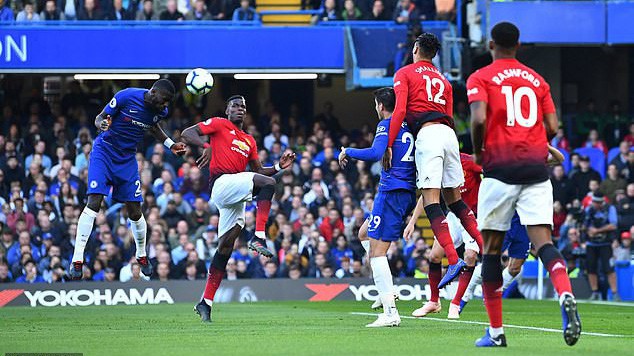 Pogba bị chê trách đổ thừa cho đồng đội dù kèm Rudiger như ngủ gật và vô kỷ luật