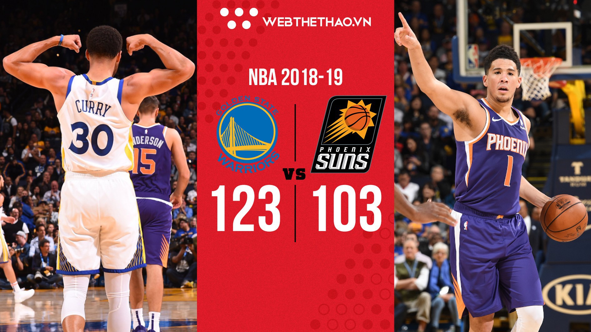 Ơn giời, dáng dấp nhà vô địch của Golden State Warriors trở lại rồi