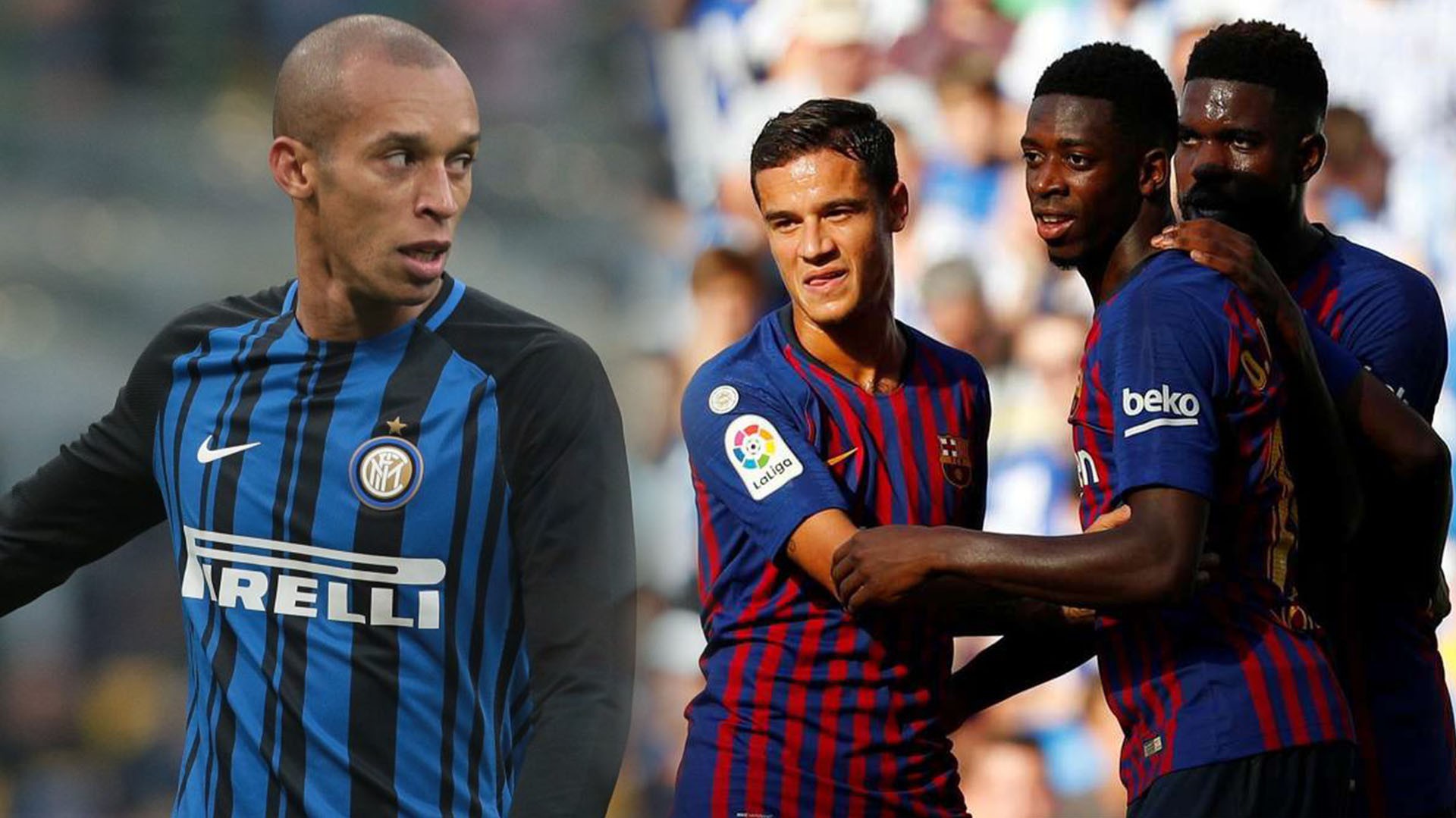 Vì sao đối thủ cũ Miranda có thể mang "quà chiến thắng" tới cho Barcelona?