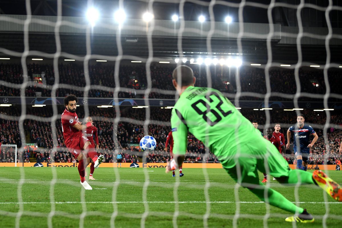 Tốc độ ghi bàn khó tin của Salah và 5 thống kê thú vị từ trận Liverpool - Red Star - Ảnh 1. Tốc độ ghi bàn khó tin của Salah và 5 thống kê thú vị từ trận Liverpool - Red Star - Ảnh 1.