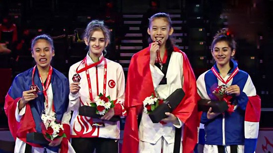 Hồ Thị Kim Ngân - Bông hồng sớm nở của làng Taekwondo