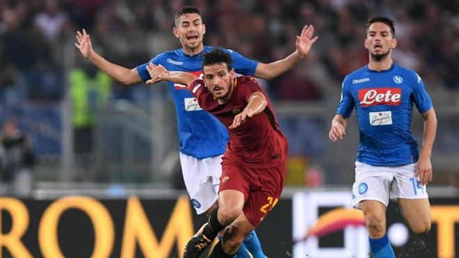 Nhận định tỷ lệ cược kèo bóng đá tài xỉu trận Napoli vs AS Roma