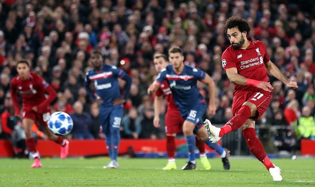 Ghi 50 bàn cho Liverpool, Salah lợi hại nhất vào thời điểm nào của trận đấu? - Ảnh 1. Ghi 50 bàn cho Liverpool, Salah lợi hại nhất vào thời điểm nào của trận đấu? - Ảnh 1.