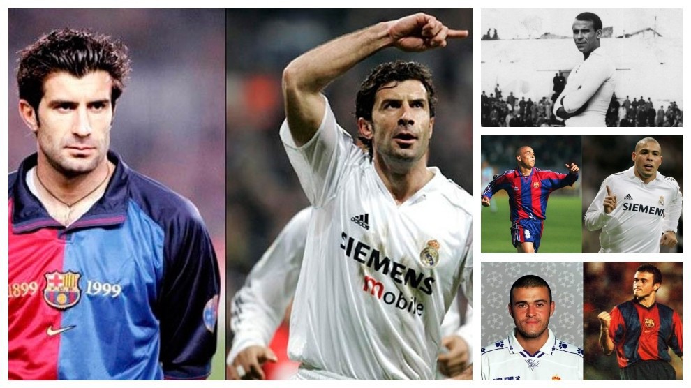 Những cầu thủ đã ghi bàn ở El Clasico cho cả Barca và Real Madrid là ai?