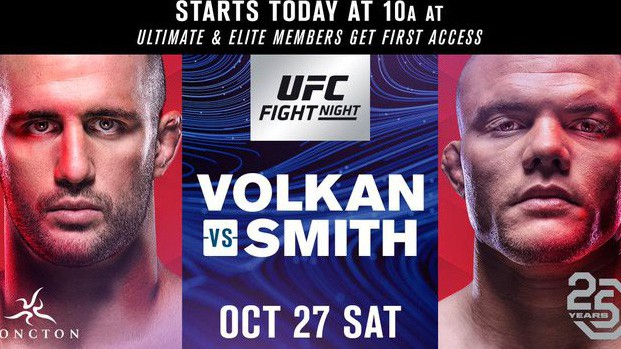 TRỰC TIẾP UFC Fight Night 138: Volkan Oezdemir vs. Anthony Smith