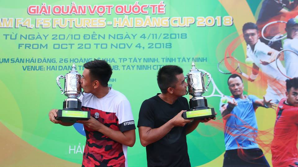 Vé đặc cách đưa Hoàng Nam và Quốc Khánh vô địch Vietnam F4 Futures 2018
