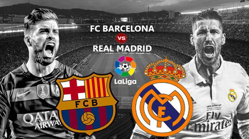Xem trực tiếp El Clasico 2018, Barcelona - Real Madrid ngày 28/10